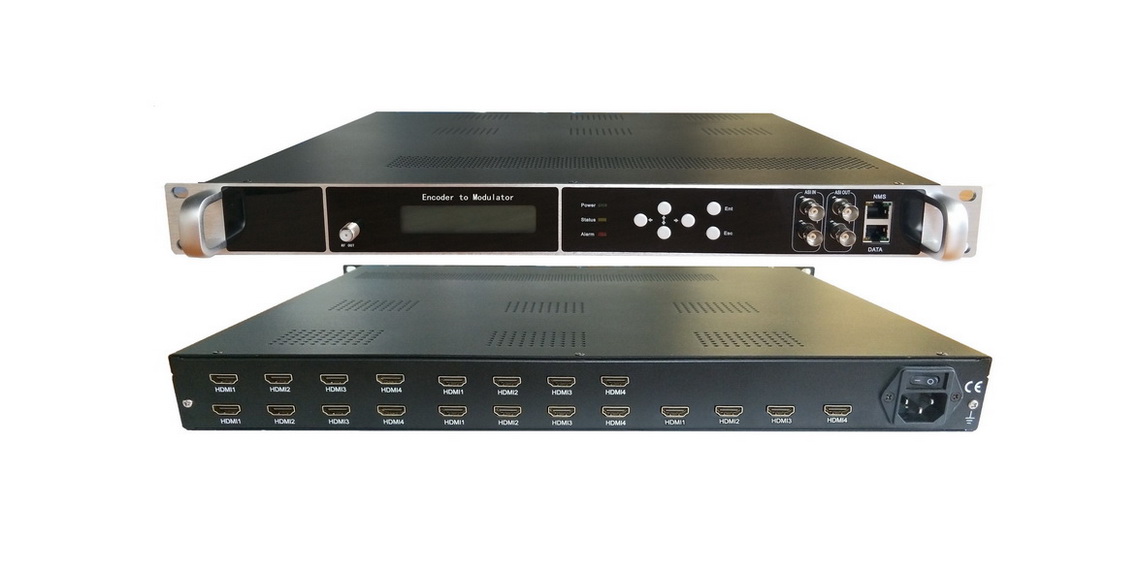 ENCODER Modulatar Digital DVB T INPUT 20 HDMI อุปกรณ์แปลงสัญญาณ HDMI