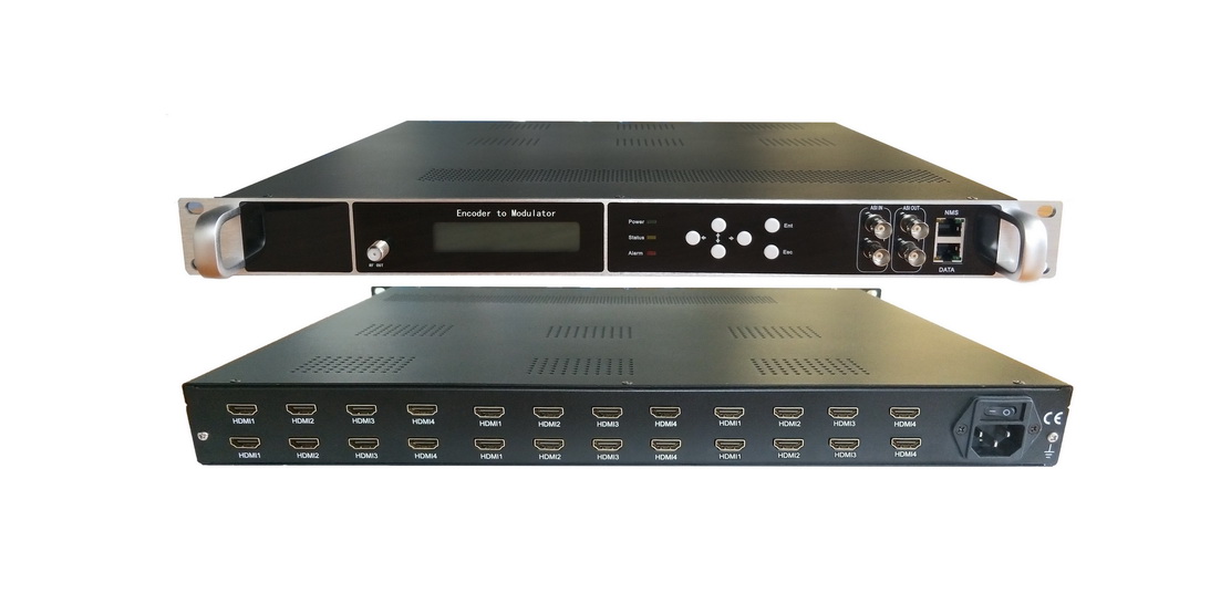 ENCODER Modulatar Digital DVB T INPUT 24 HDMI อุปกรณ์แปลงสัญญาณ HDMI