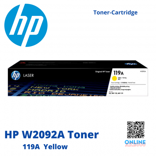 HP 119A Yellow W2092A 3
