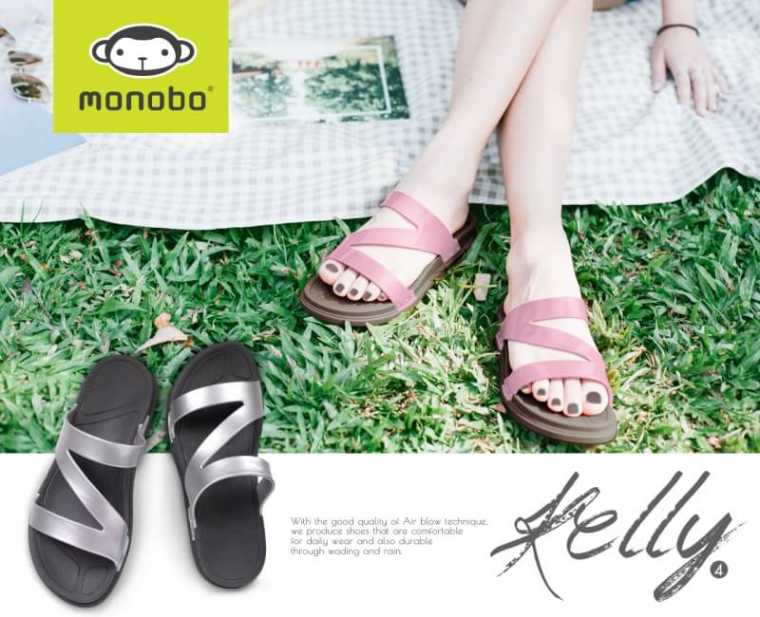MONOBO  รุ่น KELLY รองเท้ายาง แตะสวม โมโนโบรุ่น เคลลี่ หญิง