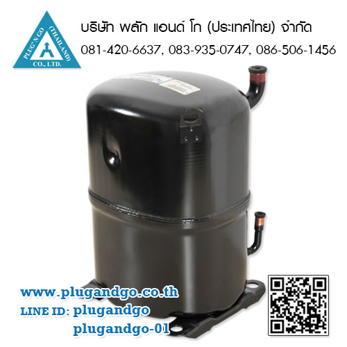 คอมเพรสเซอร์แอร์ลูกสูบ รุ่น AGC5568E ขนาด 56,700 BTU 380V. 1