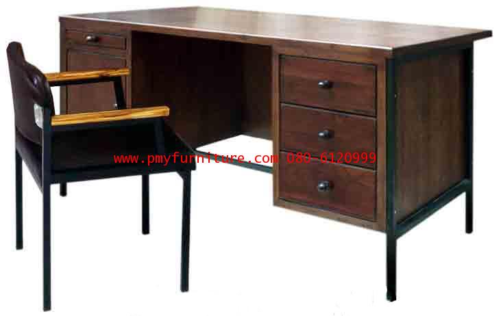 pmy3-3 โต๊ะเก้าอี้ครูระดับ 7-9
