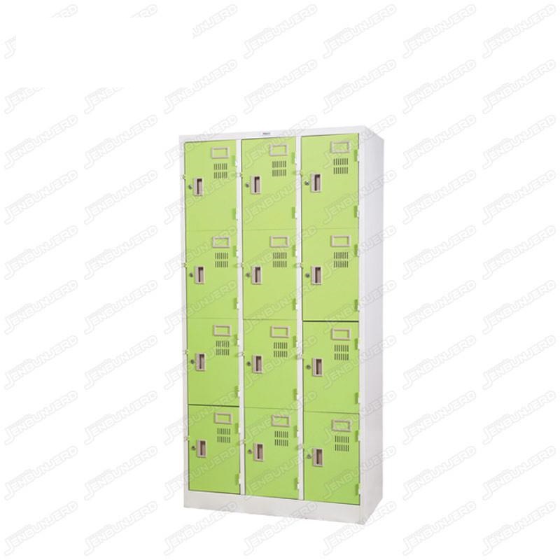 pmy14-10 ตู้ล็อคเกอร์ แบบ 12 บานประตู สีเขียว