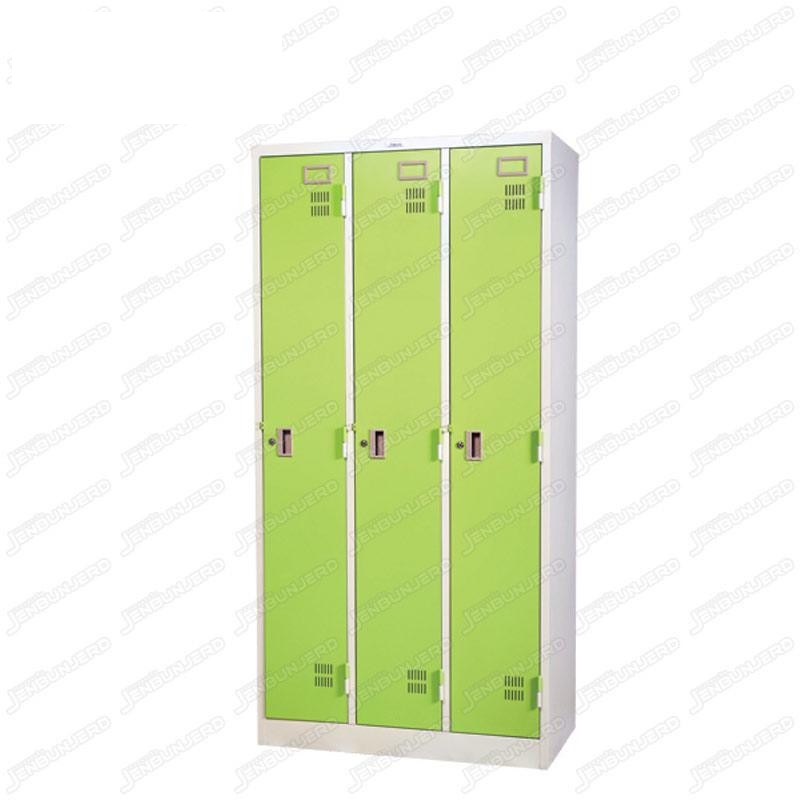 pmy14-1 ตู้ล็อคเกอร์ แบบ 3 บานประตู สีเขียว