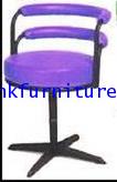 เก้าอี้บาร์กลมมีพนักพิงหนัง.kkw6-9