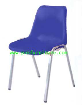 kkw7-4 เก้าอี้โพลี โครงขาเหล็กชุป หนา 1 มิล