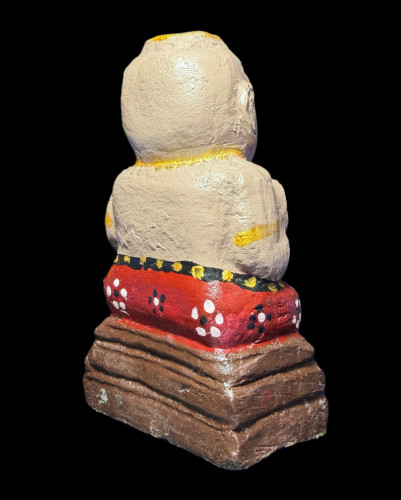 กุมารทอง (พิมพ์กลาง,เนื้อดินเผา,อุดผงใต้ฐาน) ) Kuman Thong. (medium size,clay, powder sealed at base 6
