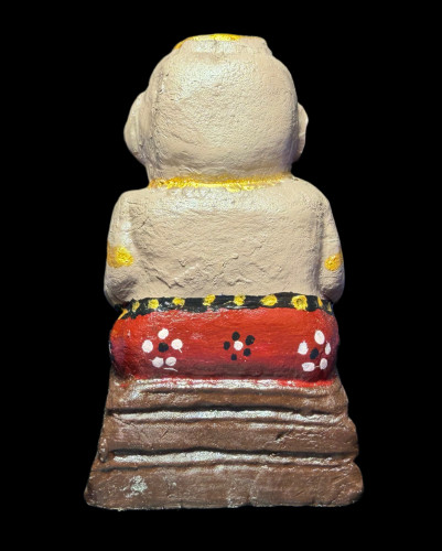 กุมารทอง (พิมพ์กลาง,เนื้อดินเผา,อุดผงใต้ฐาน) ) Kuman Thong. (medium size,clay, powder sealed at base 5