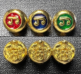 หัวนะโม (ขนาดเล็ก สีทอง ยกกล่อง3สี), พระอาจารย์ไมตรี ปภารตโน, วัดพระนคร, จ. นครศรีธรรมราช