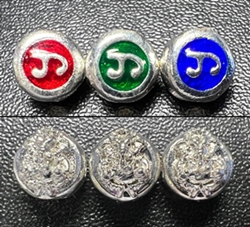 หัวนะโม (ขนาดเล็ก สีเงิน ยกกล่อง3สี), พระอาจารย์ไมตรี ปภารตโน, วัดพระนคร, จ. นครศรีธรรมราช