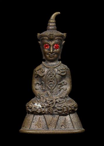 พญางั่งต้องมนต์ (ตะกรุดเงิน) Bewitched Overlord Ngang. (silver takrud) 1