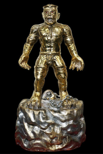 ครูเสือเย็น (ขนาดบูชา) Weretiger Guru. (altar-sized statue)