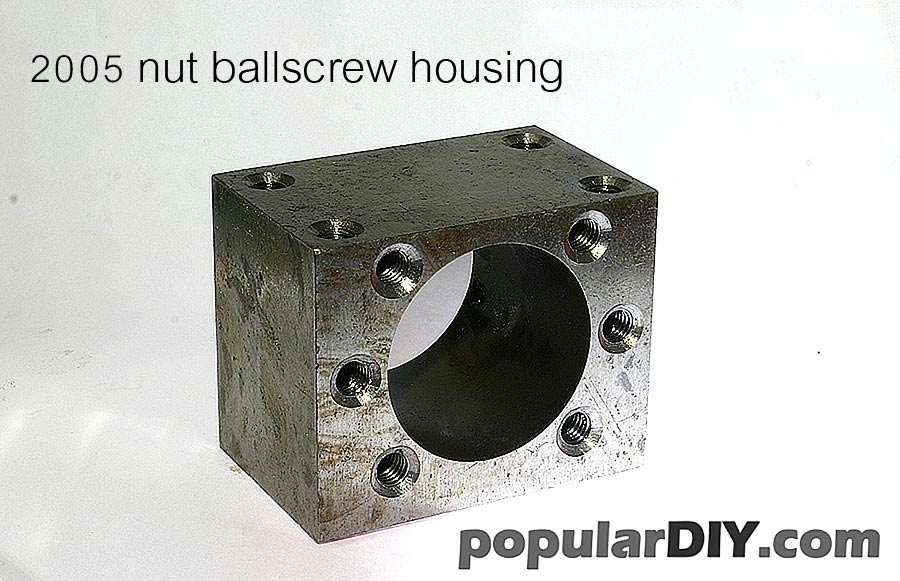 Housing สำหรับ Nut ball screw เบอร์20mm.