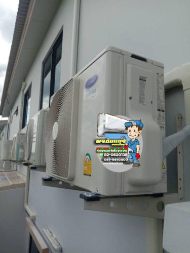 ผลงานการติดตั้งแอร์ มบ.สิริเพลส วงแหวน ลำลูกกา 4