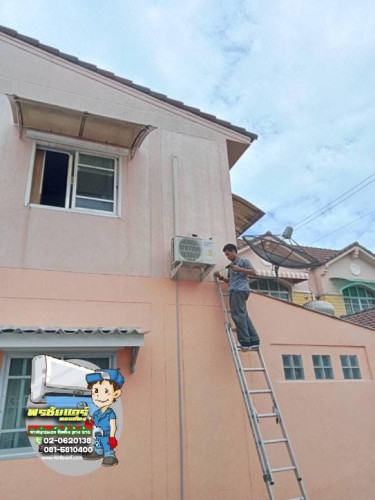 ผลงานการติดตั้งแอร์ แถวพลหโยธิน54 สะพานใหม่ 2