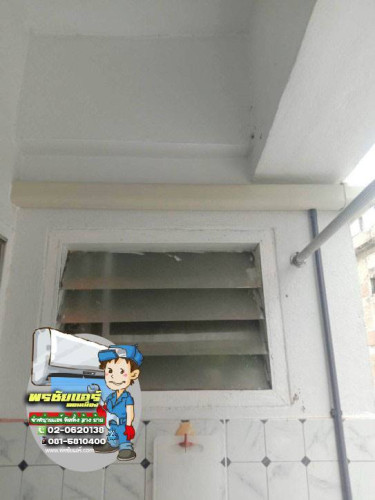 ผลงานการติดตั้งแอร์ แถวสะพานใหม่ 3