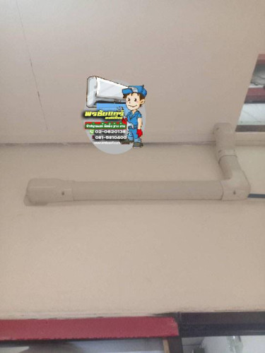 ผลงานการติดตั้งแอร์ แถวซอยโกสุมรวมใจ ดอนเมือง 2