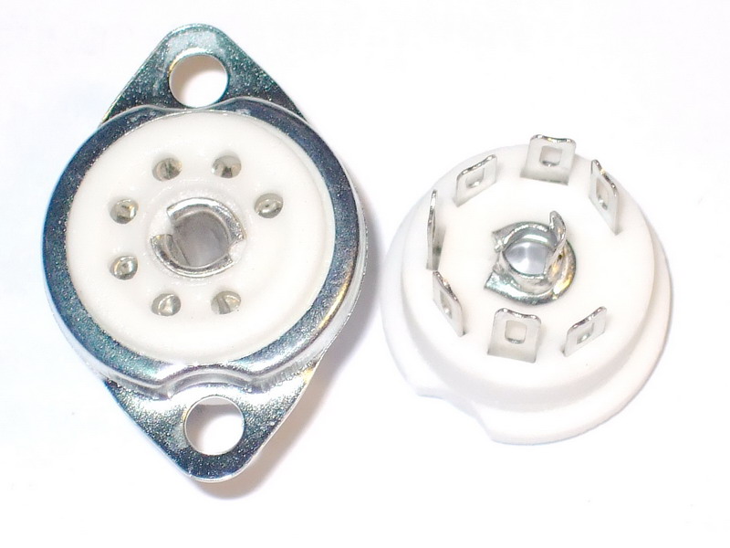 B7G Ceramic Socket 7 Pins