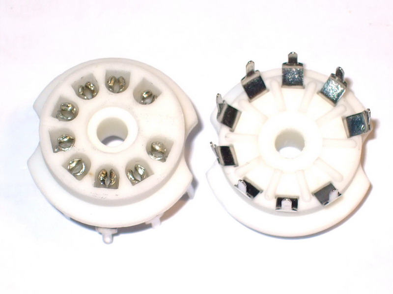 B9A Ceramic Socket 9 Pins PCB