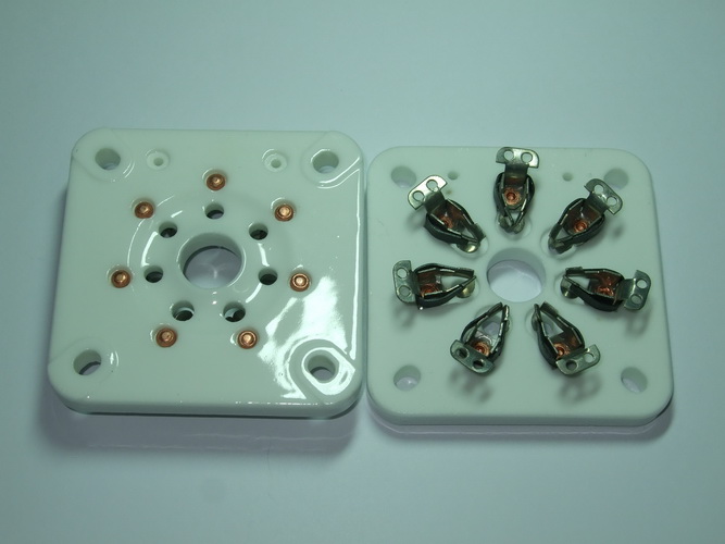 B7A Ceramic Socket  7 Pins for 813
