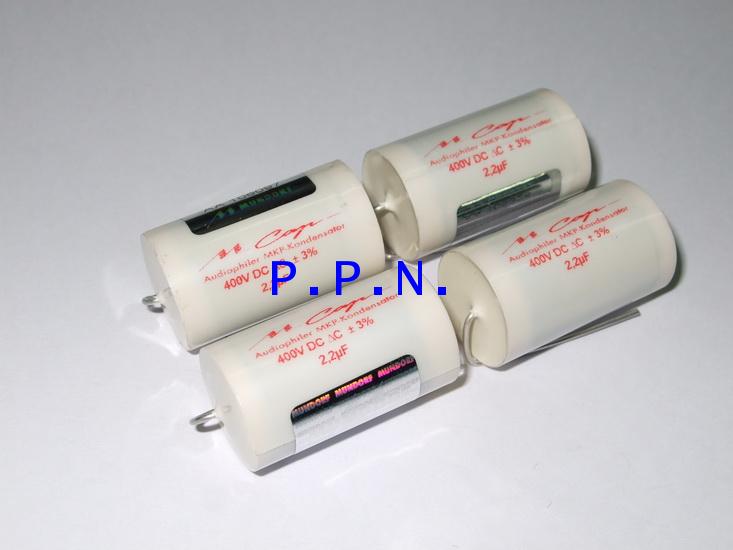 Audyn-Cap Film Capacitor Q4/2.5/400 MKP 2.5 µF/ 400 V Axial 270400-0048