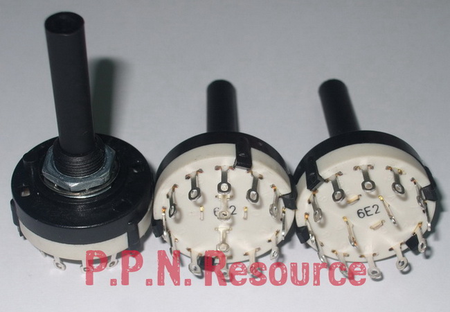 Selector Switch ALPHA 2-6 Position