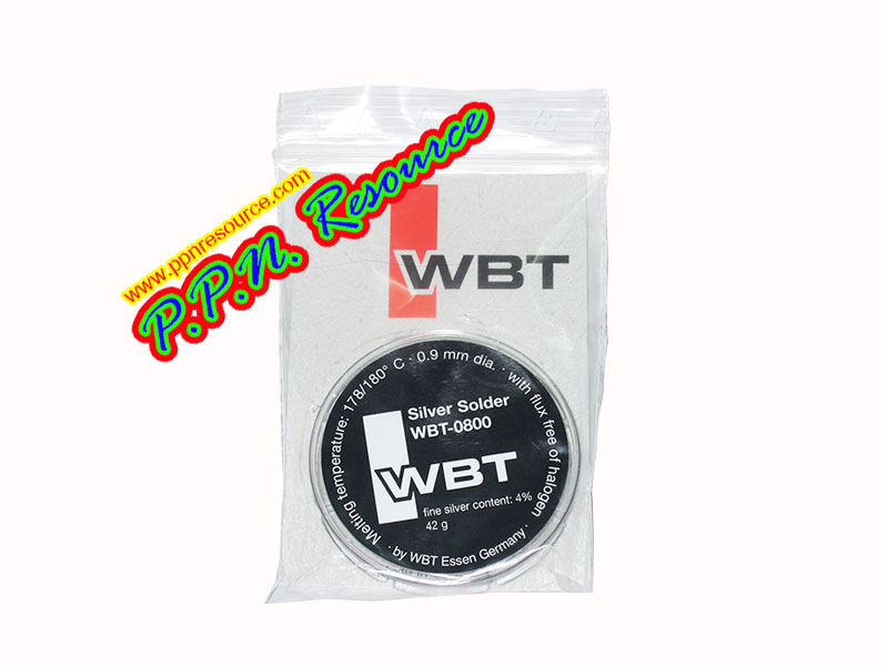 ตะกั่วบัดกรีผสมเงิน WBT-0800