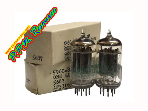 5687WA Sylvania (Matched Pair)