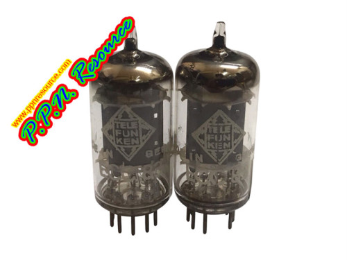 ECC83 TELEFUKEN 2本セット ECC83 TELEFUNKEN 2本1組