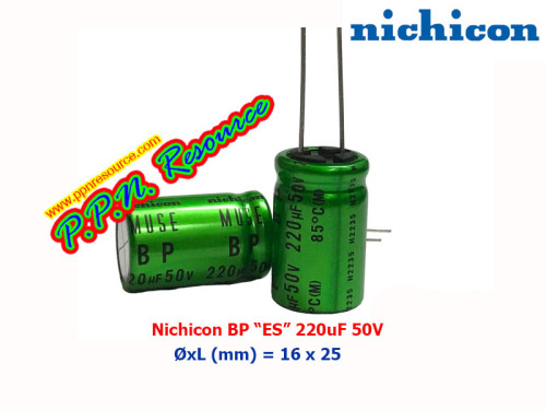 Nichicon MUSE BP 220uF 50V