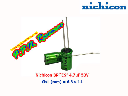 Nichicon MUSE BP 4.7uF 50V
