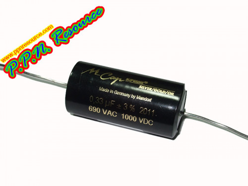 MCap Supreme Silver/Gold/Oil 0.33uF 1000V
