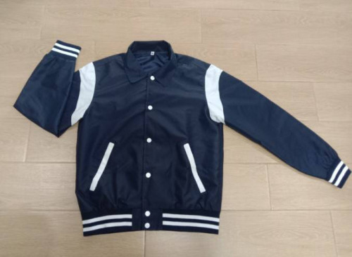 เสื้อแจ๊คเก็ต ทรงเบสบอลแบบกระดุม แบบใหม่ 1