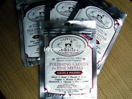 ผ้า CAPE COD FOIL POUCH 174; METAL POLISHING CLOTHS