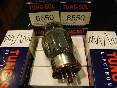 หลอดสูญญากาศ TUNG SOL 6550 Tungsol KT88 Power Tubes เซ็ต4หลอดราคา 16,800บาท