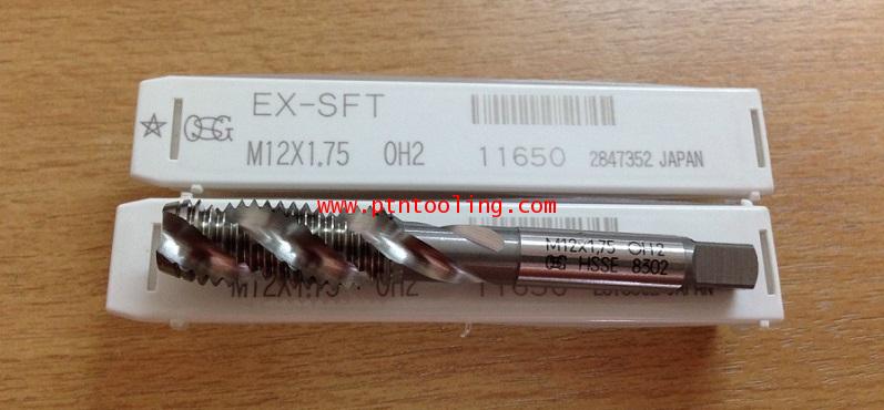 ดอกต๊าปเครื่อง OSG ขนาด M12*1.75 EX-SFT OH2