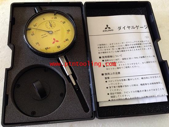 นาฬิกาวัดนอก Dial indicator 0-10mm * 0.01mm Sanling