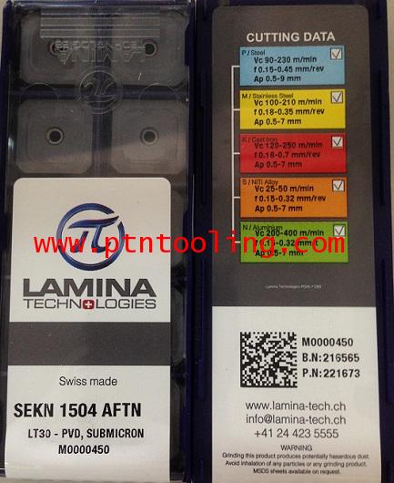 เม็ดมีด SEKN 1504 AFTN LT30 Lamina