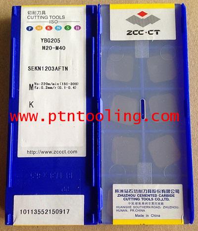 เม็ดมีด SEKN 1203AFTN YBG205 ZCC-CT