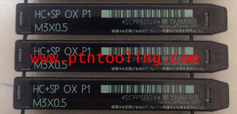 ดอกต๊าปเครื่อง YAMAWA  M 3 X 0.5 HC+SP OX P1