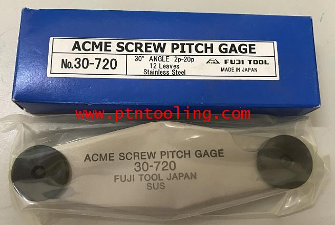 เกจวัด ACME screw pitch gage 30 องศา FUJI