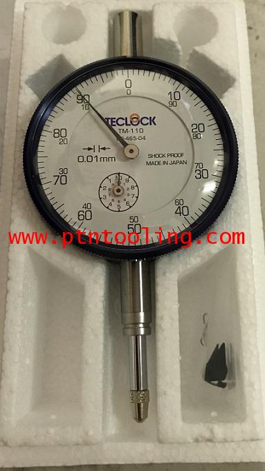 นาฬิกาวัดนอก Dial indicator 0-10mm * 0.01mm Teclock