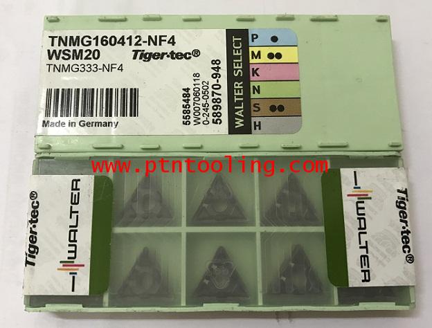 เม็ดมีด TNMG 160408 NF4 WSM20 Walter