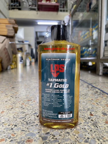 LPS tapmatic Gold น้ำมันต๊าปเกลียว ขนาด 16 Oz. (0.473Liter) สูตรน้ำมัน 1