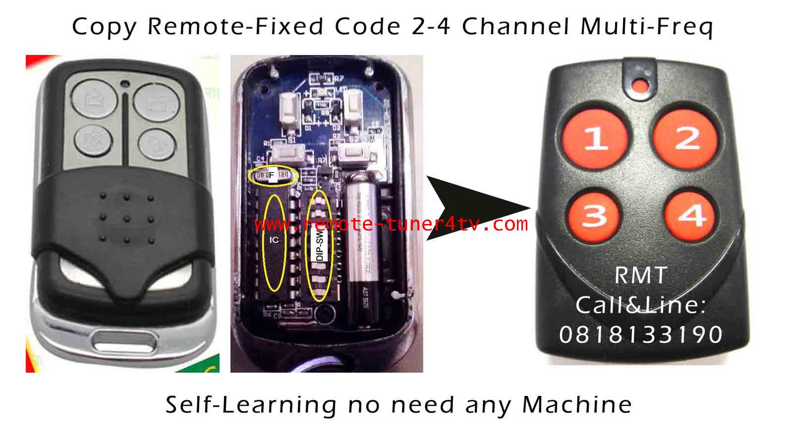QN-RD166B_REMOTE_FIXED-CODESELF-LEARNING 1 BRAND