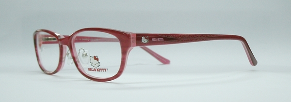 แว่นตา Hello Kitty HK245 สีแดง 2
