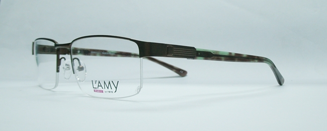 แว่นตา L\'Amy BYRON สีน้ำตาล 2