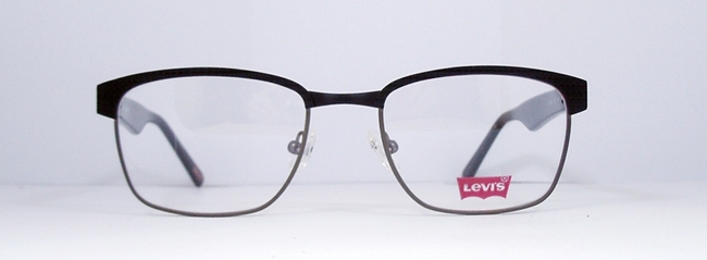 แว่นตา LEVI\'S LS657 สีดำ-เหล็ก