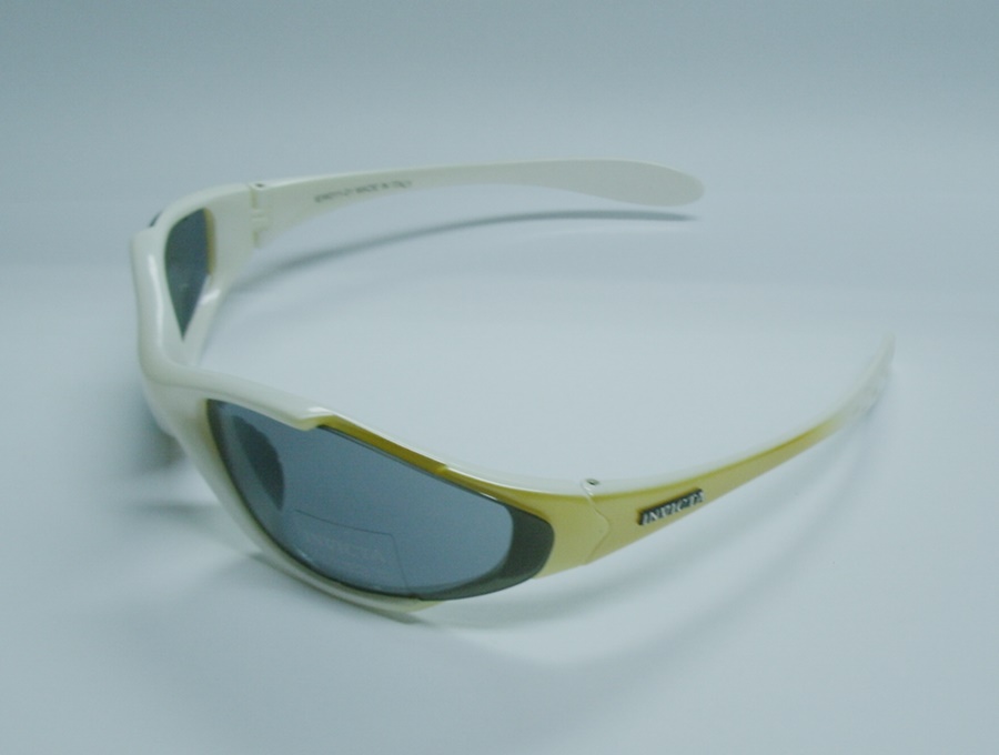 แว่นกันแดด INVICTA IEW011 สีขาว-เหลือง 3