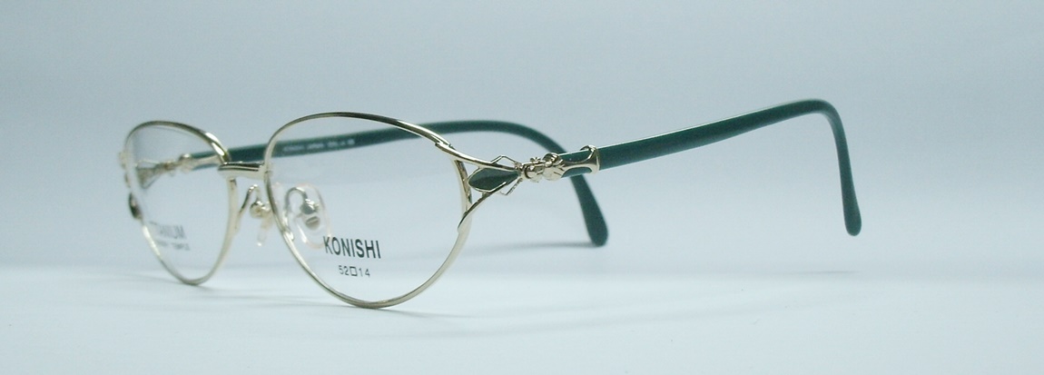 แว่นตา KONISHI SF2007 สีทอง 2